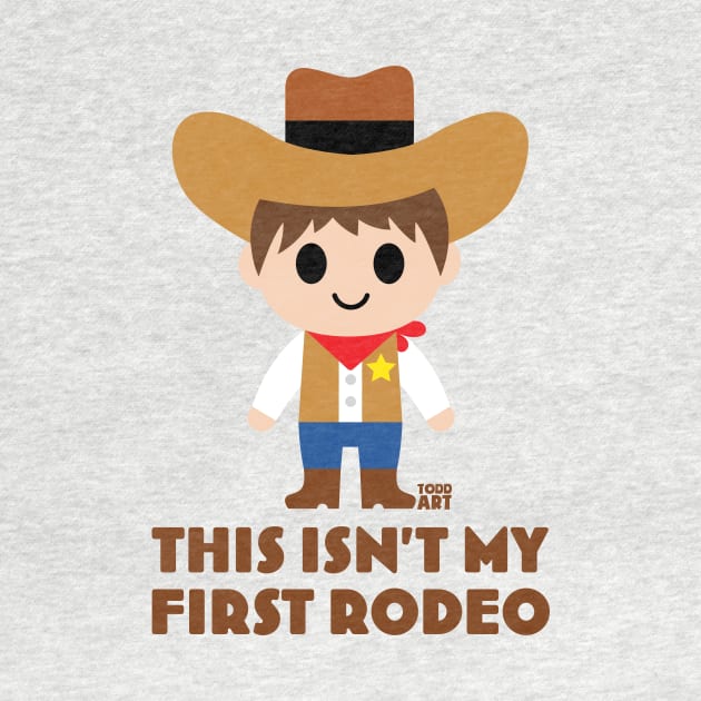 FIRST RODEO by toddgoldmanart